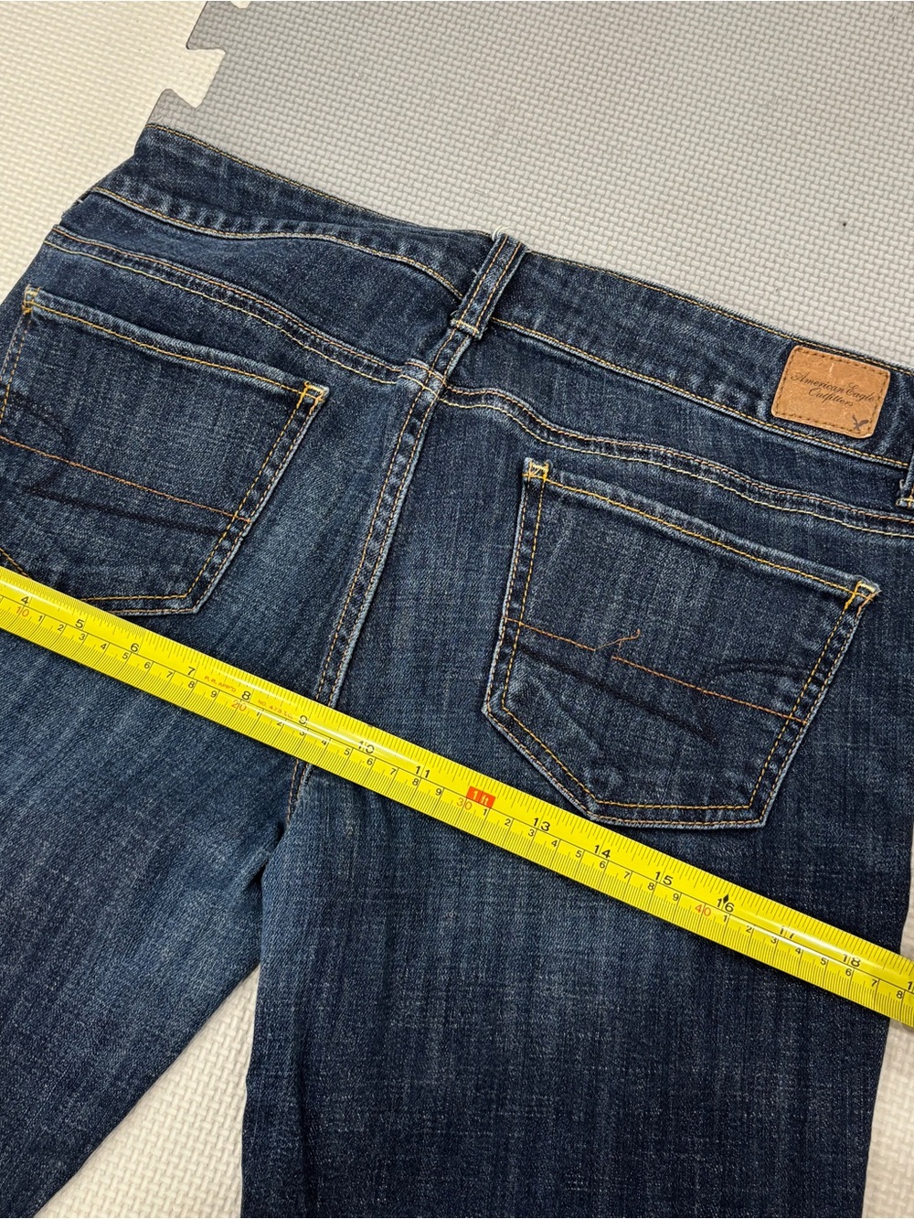 American Eagle Outfitters Women’s Indigo Straight-Leg Jeans - Picture 7 of 10